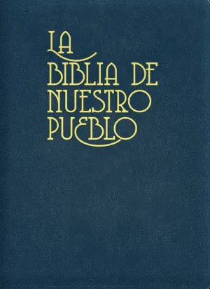 BIBLIA DE NUESTRO PUEBLO - GRANDE ESTUCHE DE PIEL