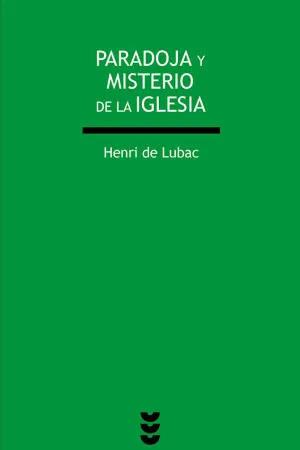 PARODOJA Y MISTERIO DE LA IGLESIA