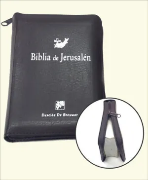 BIBLIA DE JERUSALÉN DE BOLSILLO CON CREMALLERA